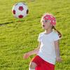 6 Pcs Soccer Headbands for Women Girls Elastic Sweatband Headbands Adjustable Athletic Headband for Daily, Running, Football