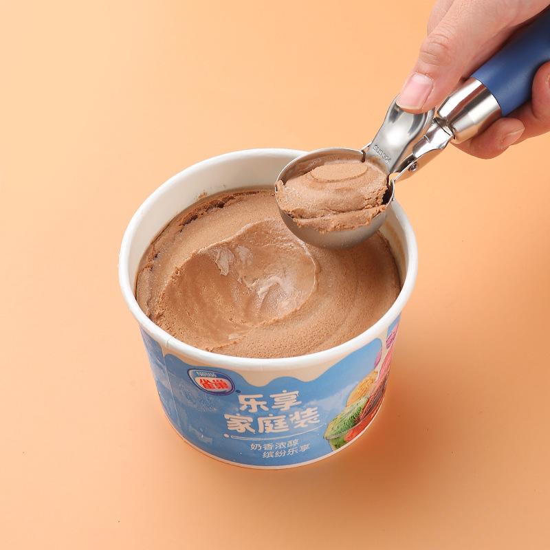304 Stainless Steel, Ice Cream Scoop, Elastic, Ice Cream Scoop, Fruit Scoop, Watermelon Scoop, DIY Household, Summer Kitchen Small Tool