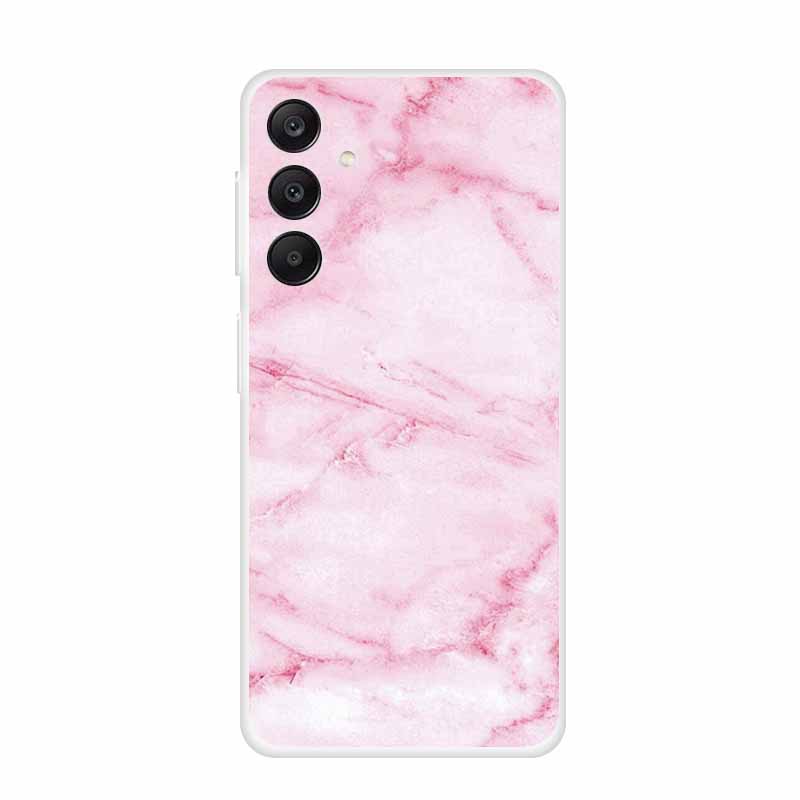 Marble Patterns Phone Case for Samsung A25 Soft Transparent TPU Clear Cover for Samsung Galaxy A 25 Protective Silicone Shell