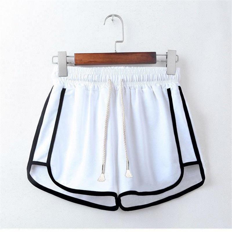 Women's High-Waisted A-Line Sports Shorts – Summer Thin, Three-Quarter Length, Slim, Loose, Casual Outerwear