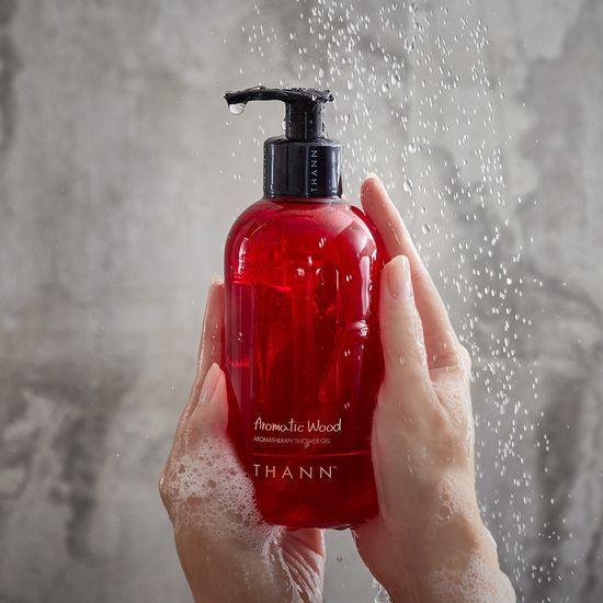 Thann Aromatic Wood Aromatherapy Shower Gel 320ml