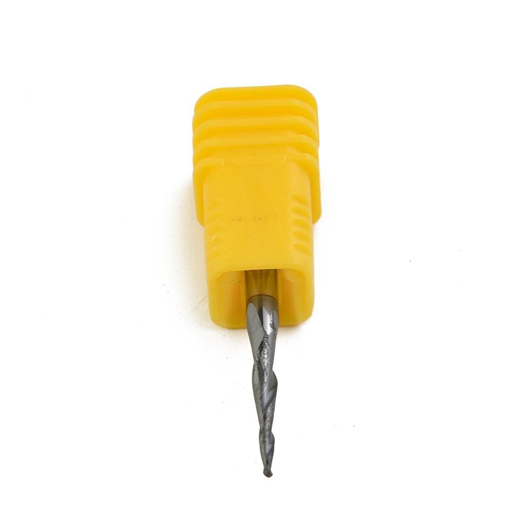 End Mill Solid Tungsten Carbide Tapered Ball Nose Shank Engraving Carving