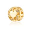 Perline Charm Oro Scintillante Pendenti Originali Europei Snake Fit Bracciale in Rame Collana Perline Per Gioielli Fai da Te Regalo Donna