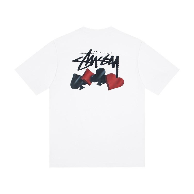 Camiseta de Algodón Unisex de Corte Holgado con Estampado de Letras Camiseta Casual de Manga Corta para Adolescentes y Adultos
