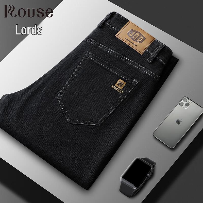 

Классические мужские джинсы прямого кроя Luozhi 40