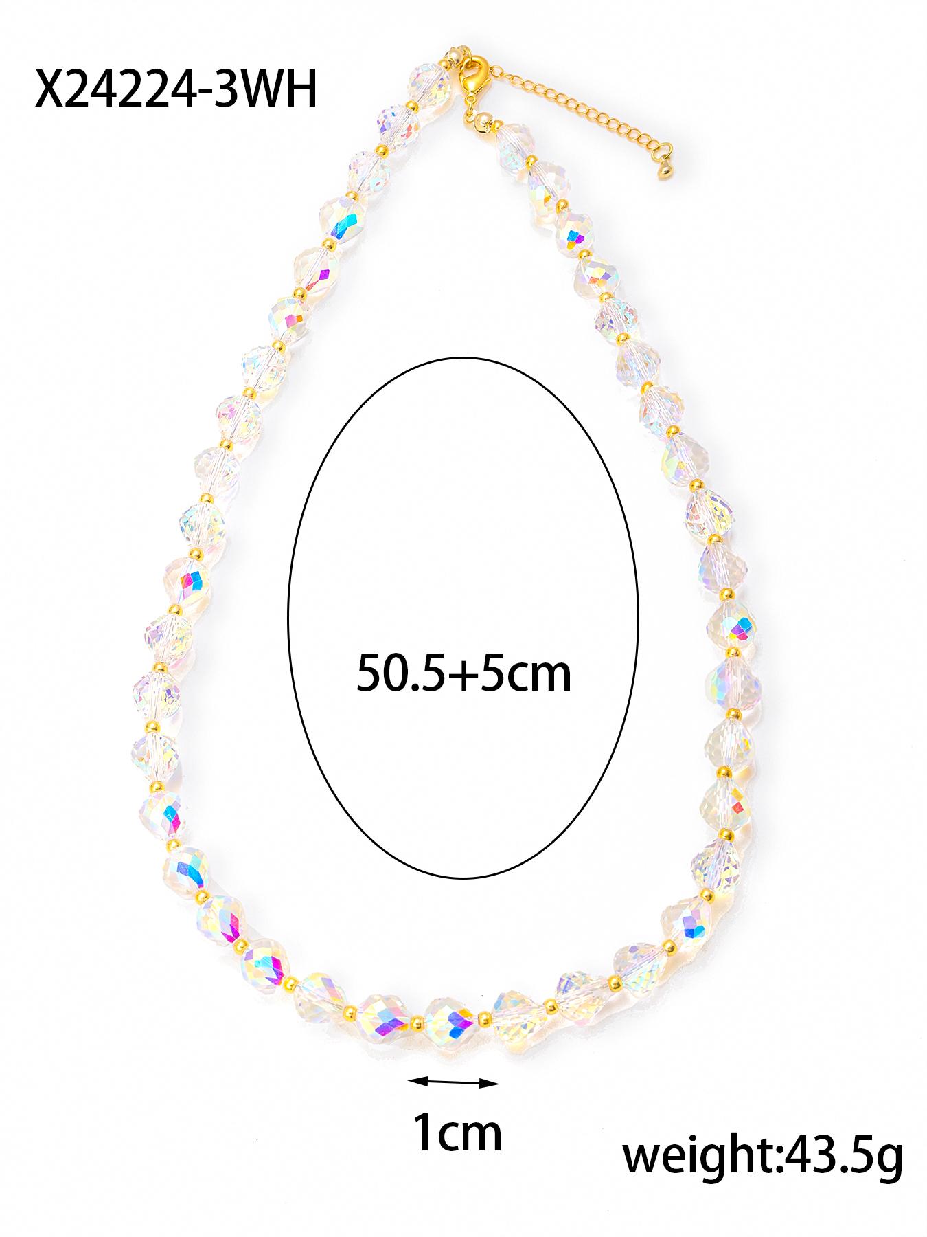 

CARLIDANA Fashion Colorful Artificial Austria Crystal Bracelet New Shiny Stone Beads Rope Chain Strand Bracelets for Women Party