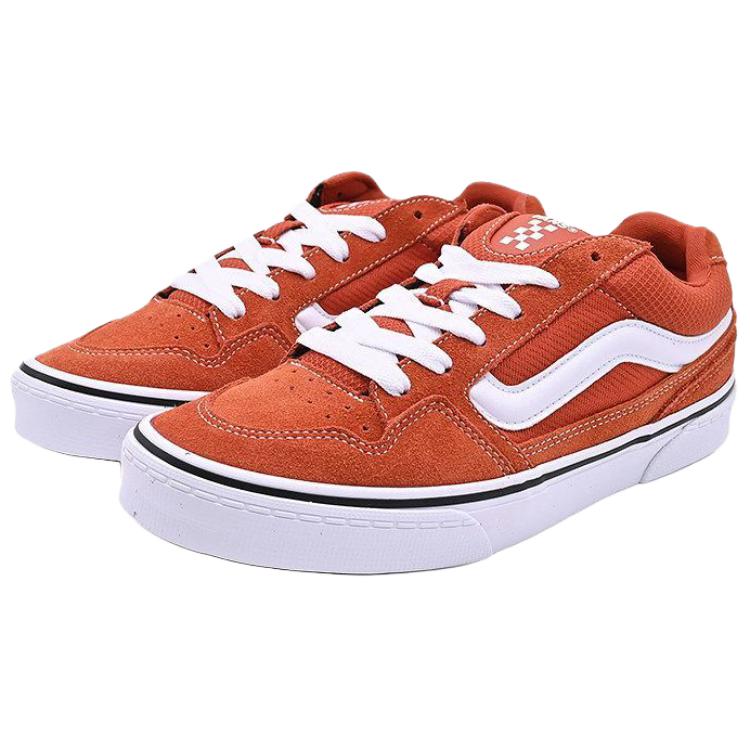 Vans Caldrone Skateboard Shoes Men's Low top Orange VN000CXZBTO