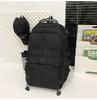 Schoolbag schoolbag junior high school students ins high value students high school students college students male backpack large capacity spine 