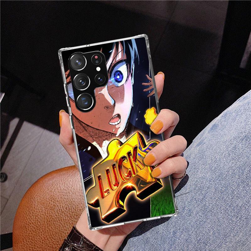 Blue Lock Isagi Yoichi Phone Case For Samsung Galaxy S24 S25 Edge S26 Ultra S23 S22 S21 Plus S20 FE + Personalized Print Cover G