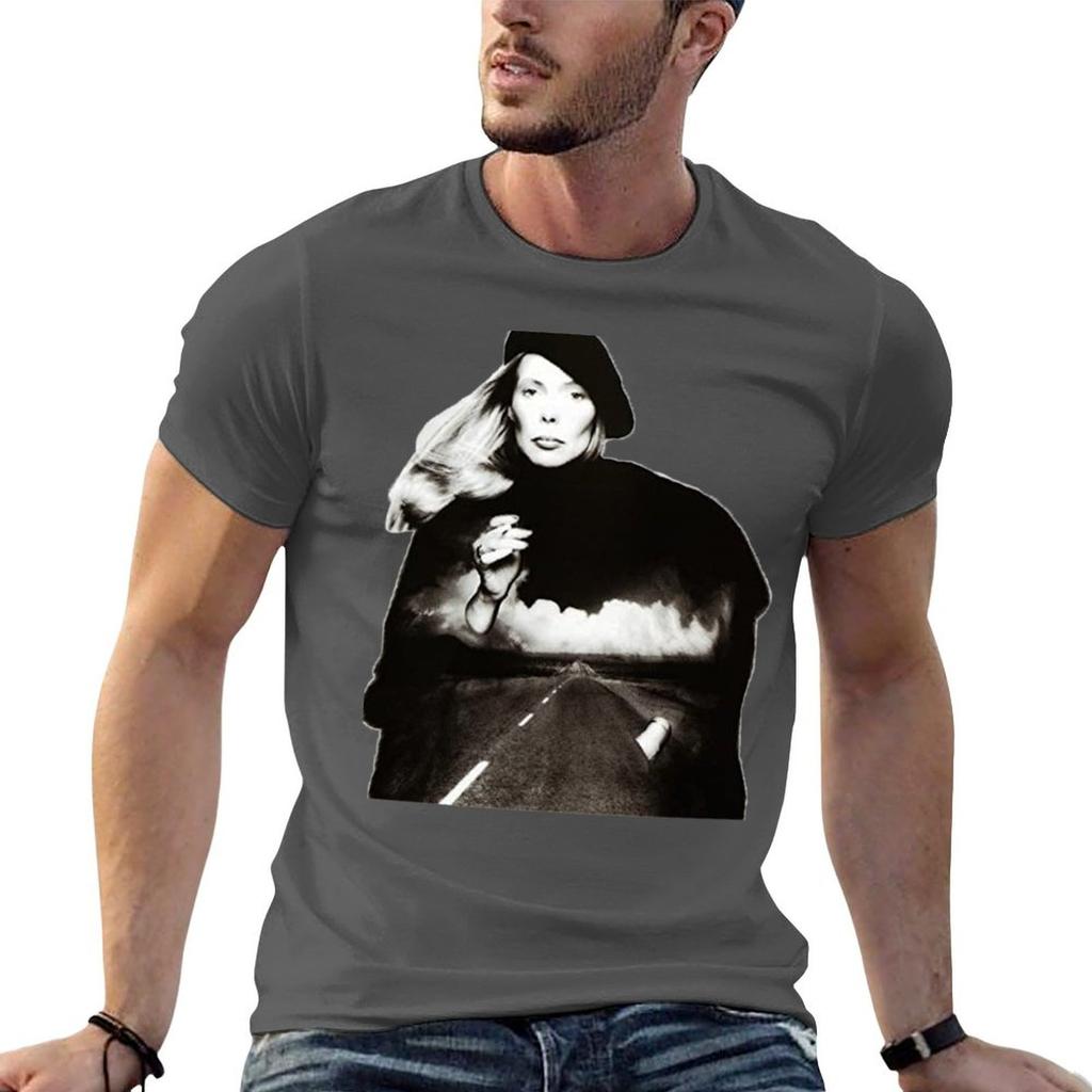 Joni Mitchell Tshirt Holiday All Match Tshirt