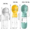 Leak-proof Outdoor Dog Water Bottle Sealed Pet Travel Cup Dog Water Food Cup  Garden