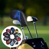 10 Pcs Golf Iron Head Covers PU Golf Head Covers New Colorful Magnet Closure Headcovers Practical Wear Resistant golf Protectors