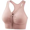 High Impact Shockproof Sports Bra for Women Plus Size Workout Running Yoga Bodybuilding Support Top with Zipper