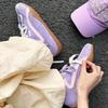Dames Lage Ondersteuning Schoenen Lente Herfst Lichtgewicht Comfortabel Zachte Zool Casual Board Schoenen Mode Vetersluiting Buiten Antislip Flats