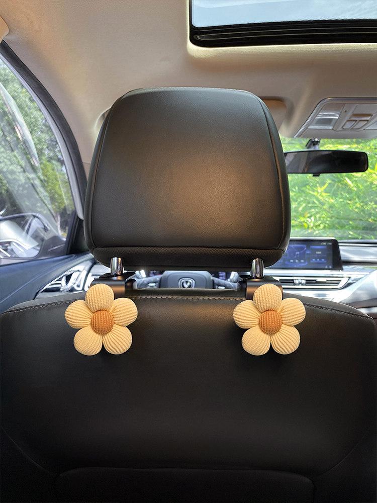 Cute Flower Car Seat Back Hanging Hook Organizer
