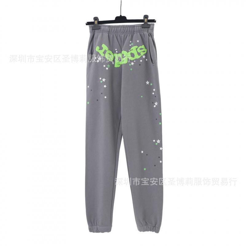 Sp5der Hoodie Unisex Oversized Cotton Pullover With Foil Letter Print Streetwear Sweatshirt Teens