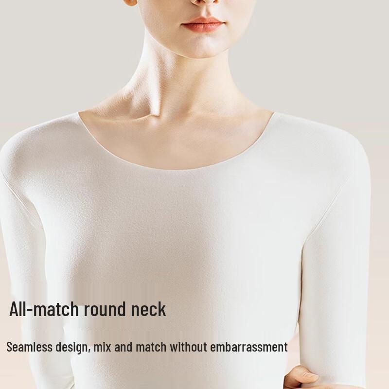 FitonTon Women's Fleece-Lined Thermal Underwear Set