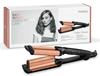 Ceramic Wave Curling Iron for Hair Curler Babyliss W2447E Pro Case