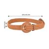 Braided Texture Belt Women Waist Belt Wide Bohemian Handmade Belts Waist Belt
