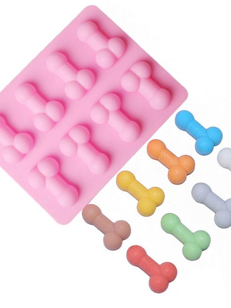 Dick Ice Tray Sexy Penis Cube Cake Mold Silicone  Chocolate   Dropshipping Candle Moulds Sugar Craft Tools