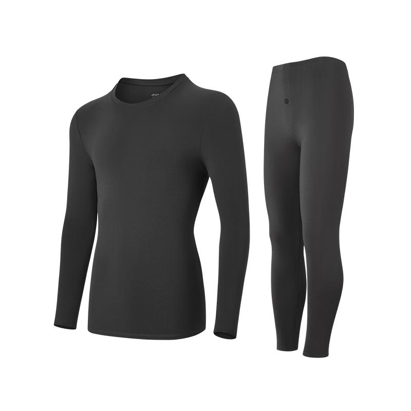 

DOSFA Men s Class A Baby Cotton Thin 7A Anti-Bacterial Thermal Underwear Set XL