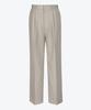 Legasi All Season Double-Pleat Wide Elastic Slacks - Beige