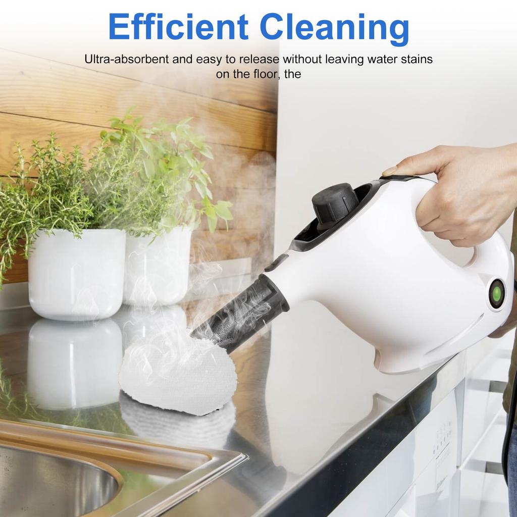 16PCS Washable Steam Mop Pads Versatile Reusable Steam Cloth Accessories High Efficient Steam Cloth Accessories for Home Cleaner