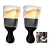 2 Pieces Car Interior Cleaning Car Dust Removal Car Wash Brush Car Dust Removal Car Interior Cleaning Goods Detailing Soft Ventilation Vent Cleaning