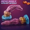 New Phantom Dragon Shaped Anal Plug Liquid Silicone Simulation Anal Plug For Men And Women In The Backyard Adult Sexual Products