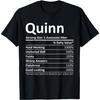QUINN Nutrition Funny Birthday Personalized Name Gift Idea T-Shirt