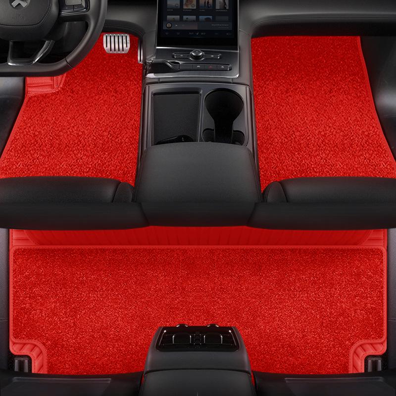 NIO ES6, ES8, EC6, ET7, ET5 Car Floor Mats - Full Surround Genuine Leather for Six or Seven-Seaters