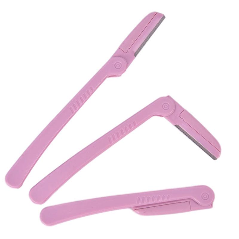 3Pcs/Set Facial Eyebrow Trimmer Armpit Hair Razor Face Eye Brow Shaver