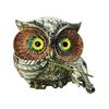 Owl Statue Desktop Ornament Collectible Creative Flower Pot Decor Animal Sculpture for Cabinet Bookshelf Desk Home Decoration
