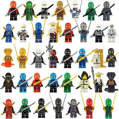 Ninjago Minifigures Building Blocks Toys Action Figures Kids Education Gift