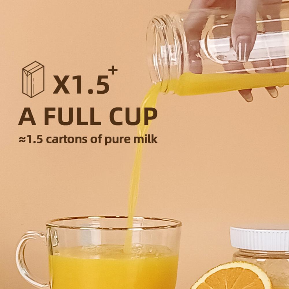 Electric Juicer Cup with 2 Cups Portable Juicer Mixer 10 Blade Usb Charge Fresh Fruit Juice Personal Blender Smoothie For Travel