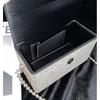 Shiny or not, bow or not, diamond bag, handmade diamond-encrusted dinner clutch bag, square box bag, portable.