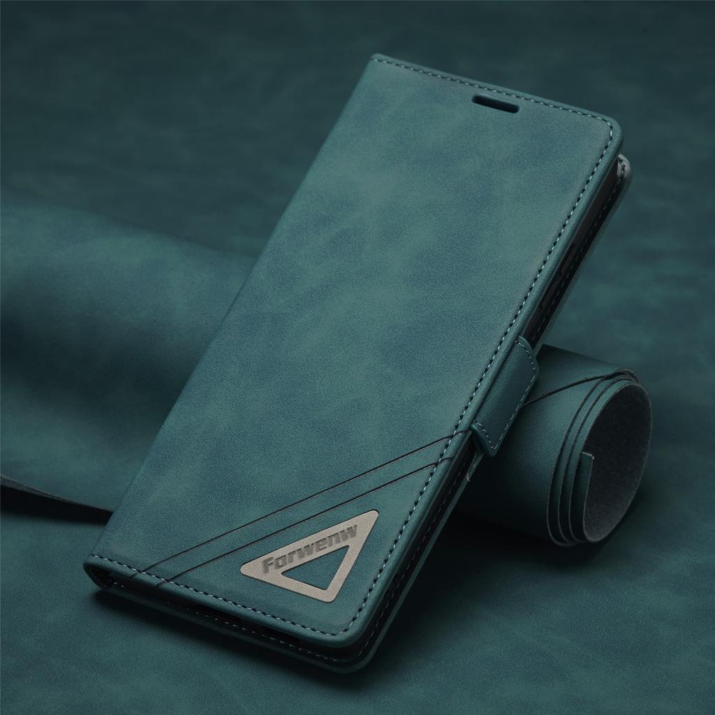 Funda de cuero con tapa para teléfono Iphone 14 Plus 13 Pro Max 11 12 Mini Xr X Xs Max 7 8 Plus 6 6s Se 2020, funda tipo billetera magnética de lujo