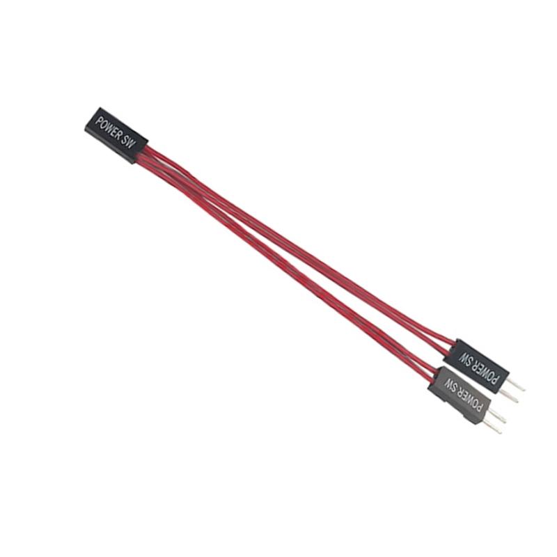 PC Power Button Desktop PC Computer Case Power Switches Push Computer Host Button Supply Supplies with Extension Cable