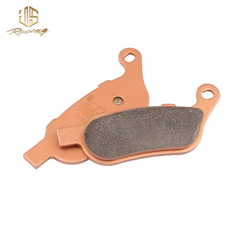 JSRAOIMG Sintered Brake Pads For Harley Dyna Super Wide Glide FXD Fat Boy FLSTFB Heritage Softail Slim Deluxe FLSTN FLSTC FLS