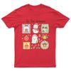 Tis The Season Christmas TShirt Unisex Gift Retro Seasonal Funny Xmas Santa a