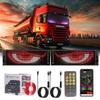 Truck Devil Eye Bluetooth LED Light: Dynamic, Flexible Advertising Screen for Vehicles