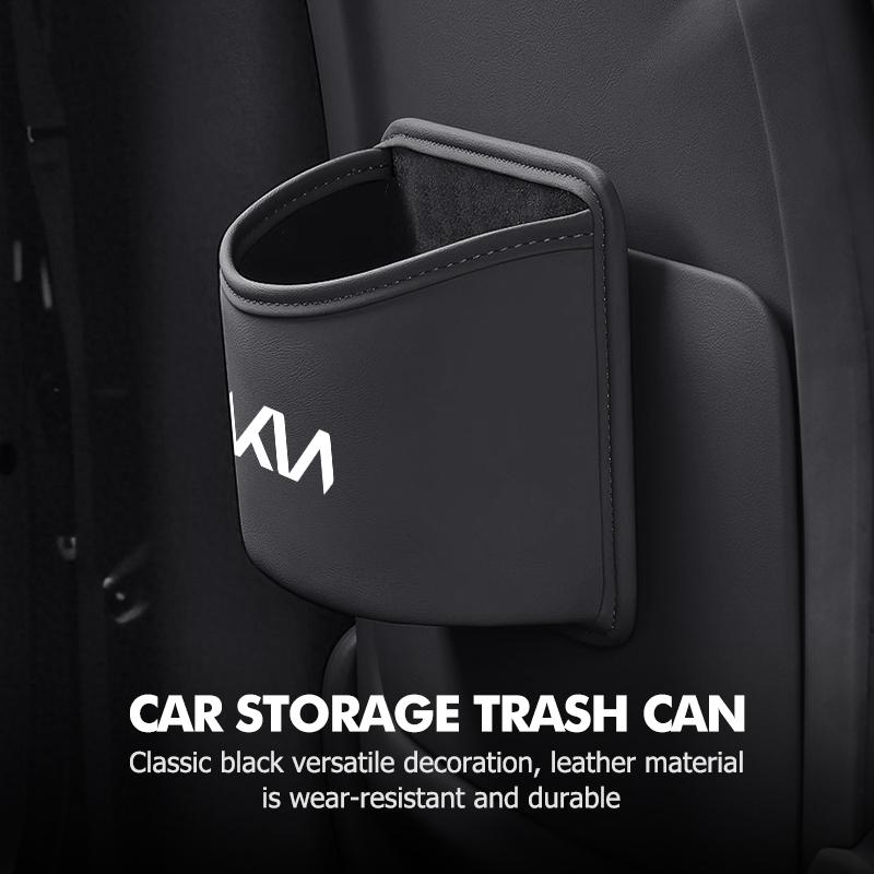 Car Door Hanging Garbage Bin Trash Can Storage Bag For KIA Ceed Sportage Rio K5 K2 Optima Cerato Venga Sedona EF7