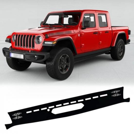 Fit -2024 Jeep Gladiator JT Pickup Dash Cover Dashmat Dashboard Mat Carpet