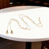 Glass Chain Necklace: Stylish Metal Lanyard for Glasses – Versatile Hip Hop Jewellery Accessory