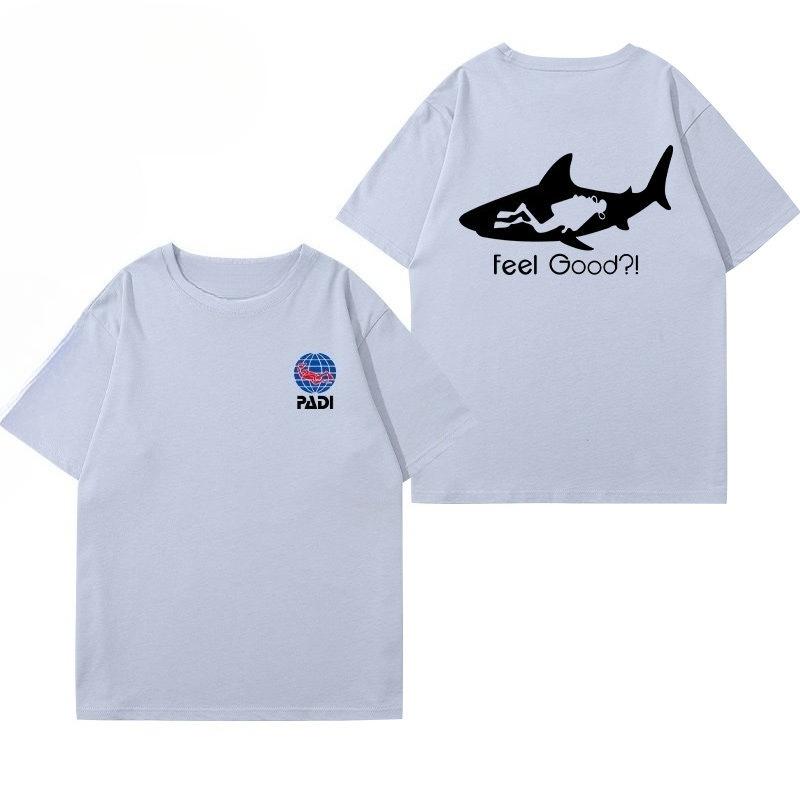 PADI Diving Instructors Cotton Tshirt From CMAS World Diving Association Unisexs Clothing Womens Clothing 2026 Summer T Shirt