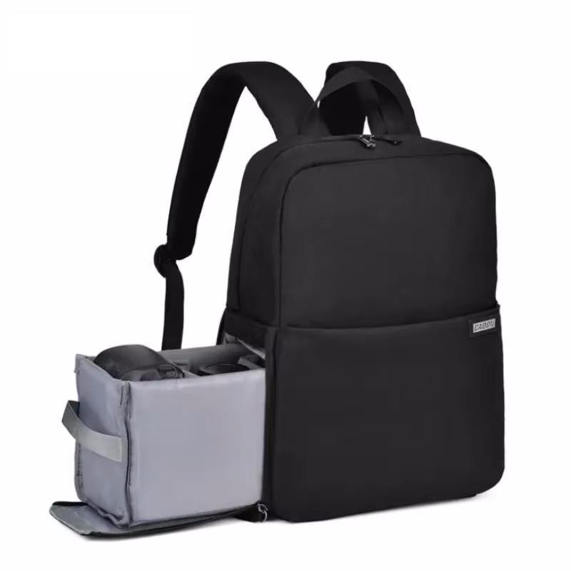 Double Layer Large Capacity Camera Backpack Waterproof For Canon Nikon Sony Camera Lens Laptop Outdoor Travel Photography Bag