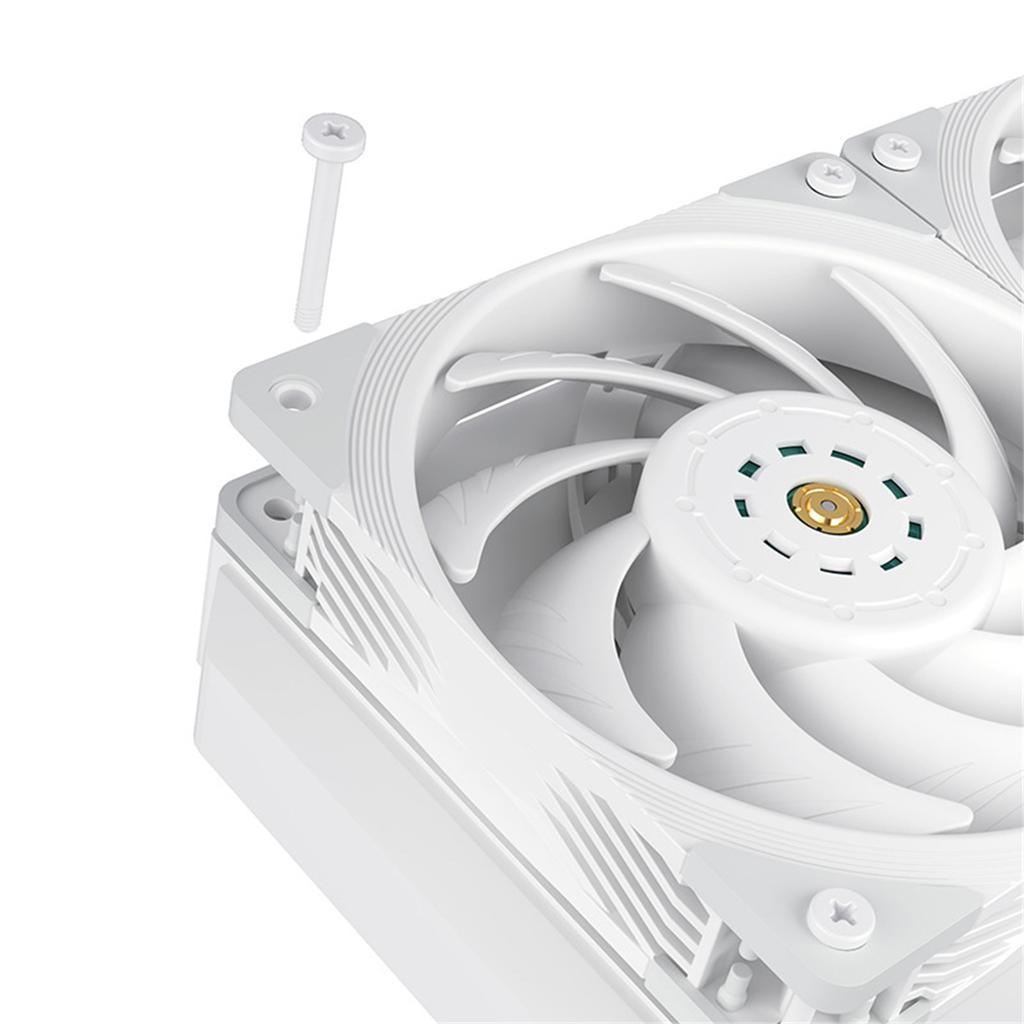 4 Stück 6#32 Computergehäuse-Lange Schrauben für 25 mm Dicke Lüfter Einfache Installation und Erhöhte Stabilität