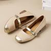 women fashion sweet light brown comfort square heel shoes for office career party lady elegant beige footwear ab545
