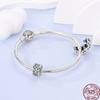 Copper Fit Pan 100% Ocean Clover Star Paw Pad Shiny Spacer Flower Various Styles Original Bracelet Diy Jewelry Gift