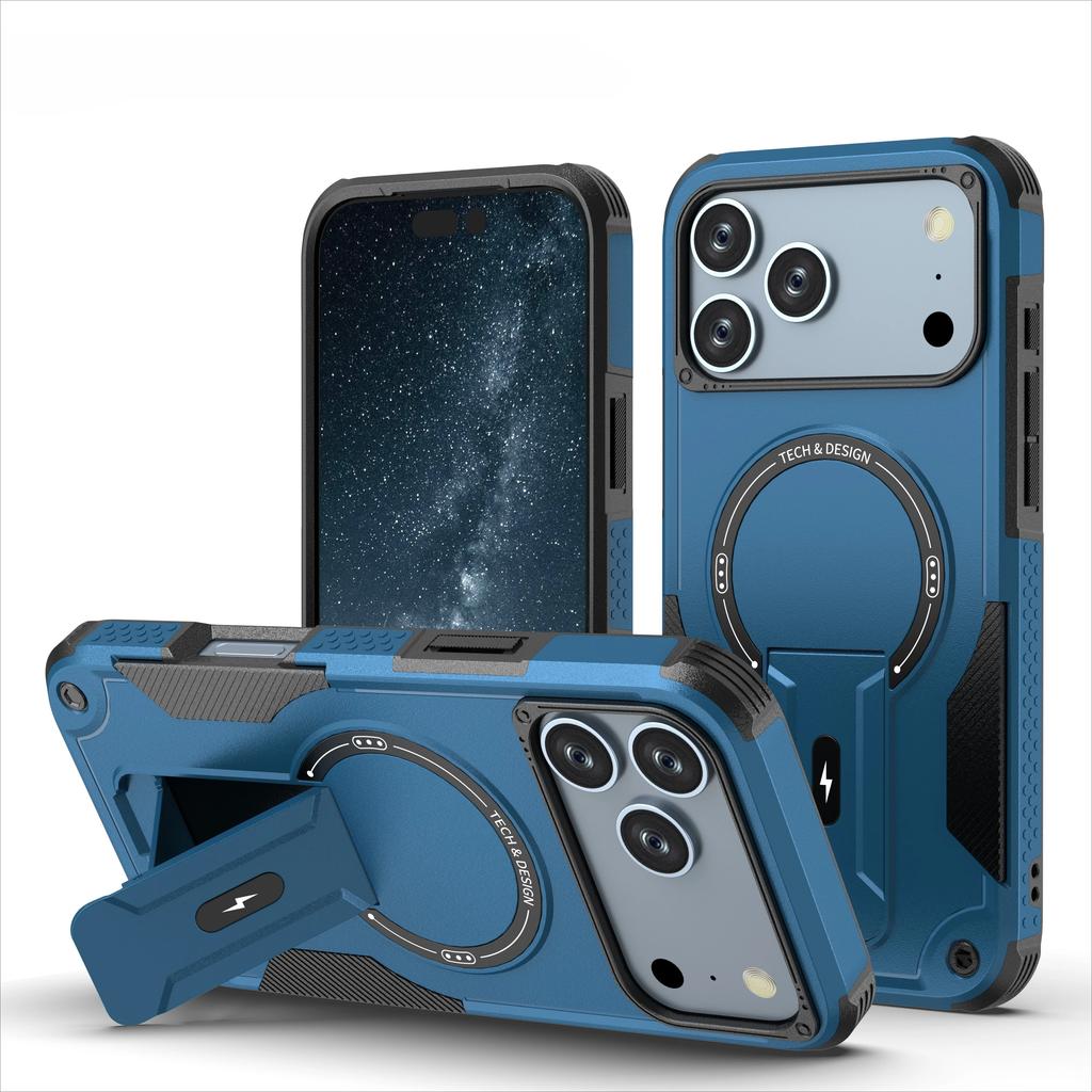 Stoßfeste Zubehör Ständer Halter Funktion Hülle für Iphone 17 Pro Max Air Iphone17 16 15 14 Plus 13 12 Pro Iphone16 Iphone15